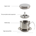 Vietnam Coffee Pot Maker Stainless Steel Dripper